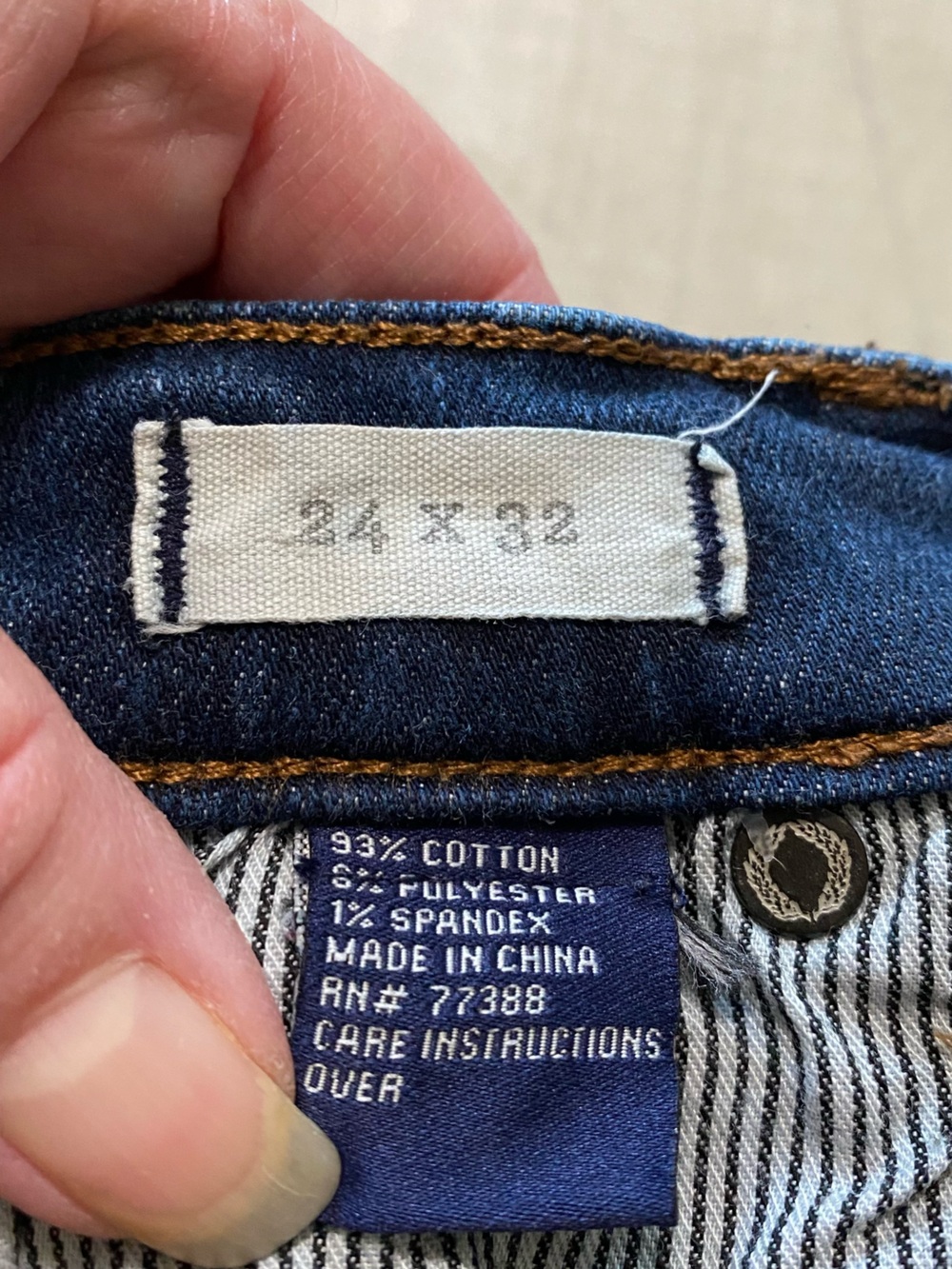 Madewell Dark Blue Skinny Jeans - Picture 4 of 12